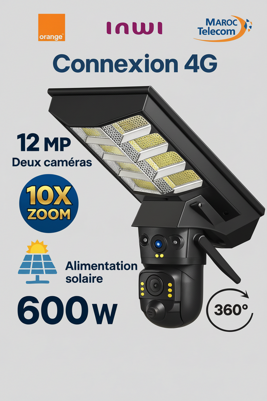 projecteur solaire camera 